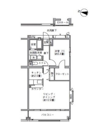 竹ノ塚駅 徒歩10分 3階の物件間取画像